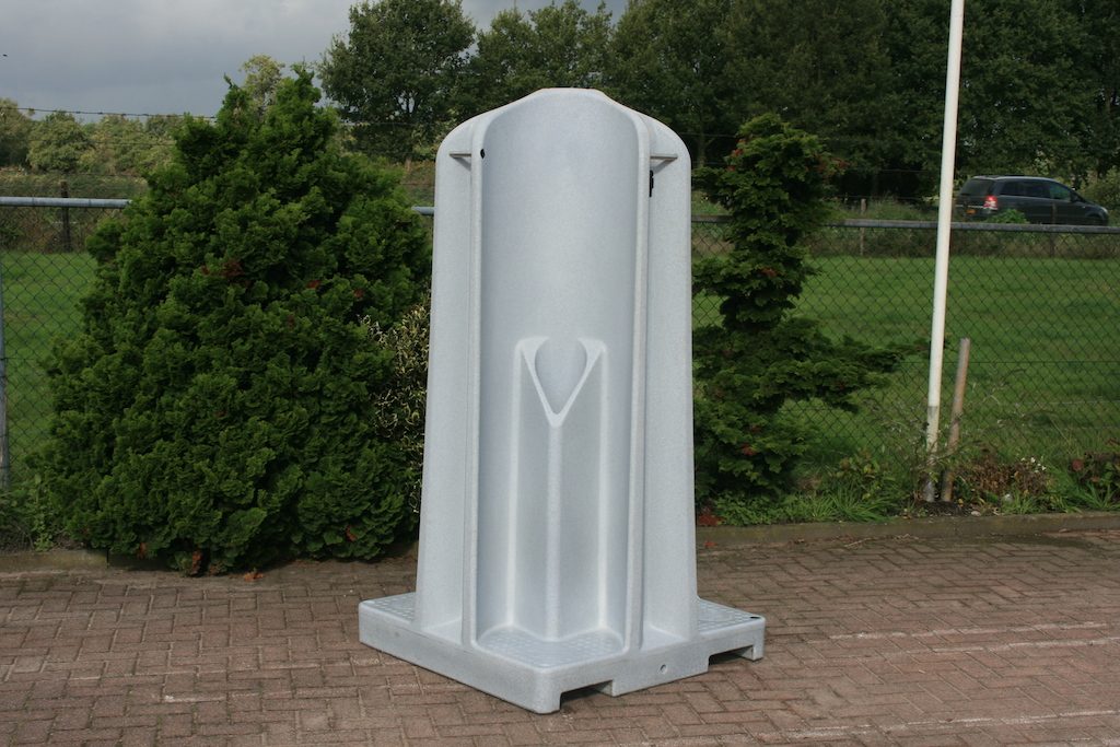 Plaszuil op een evenement